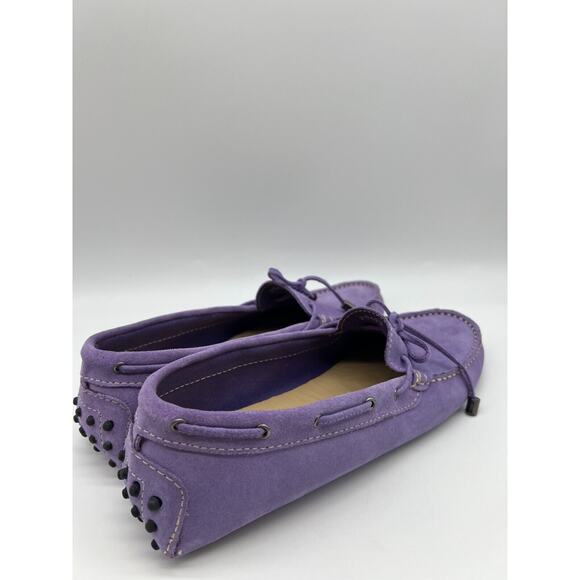 Soldini Women’s Suede Slippers Lilac Made in Italy EUR 41/US 10 New - Picture 6 of 12